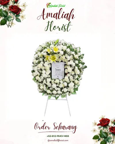 Krans Bunga Duka Cita pemalang